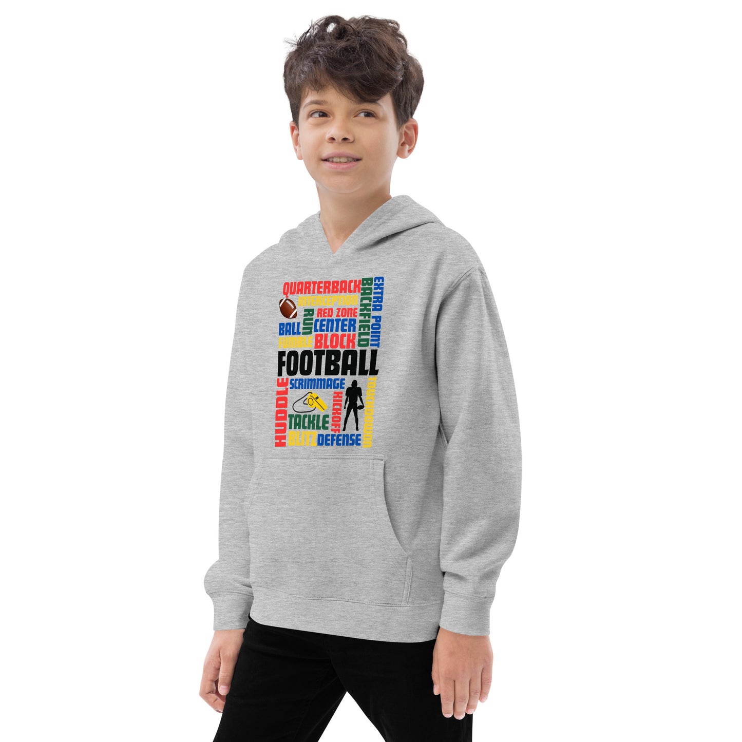 Football Fever Kids Hoodie