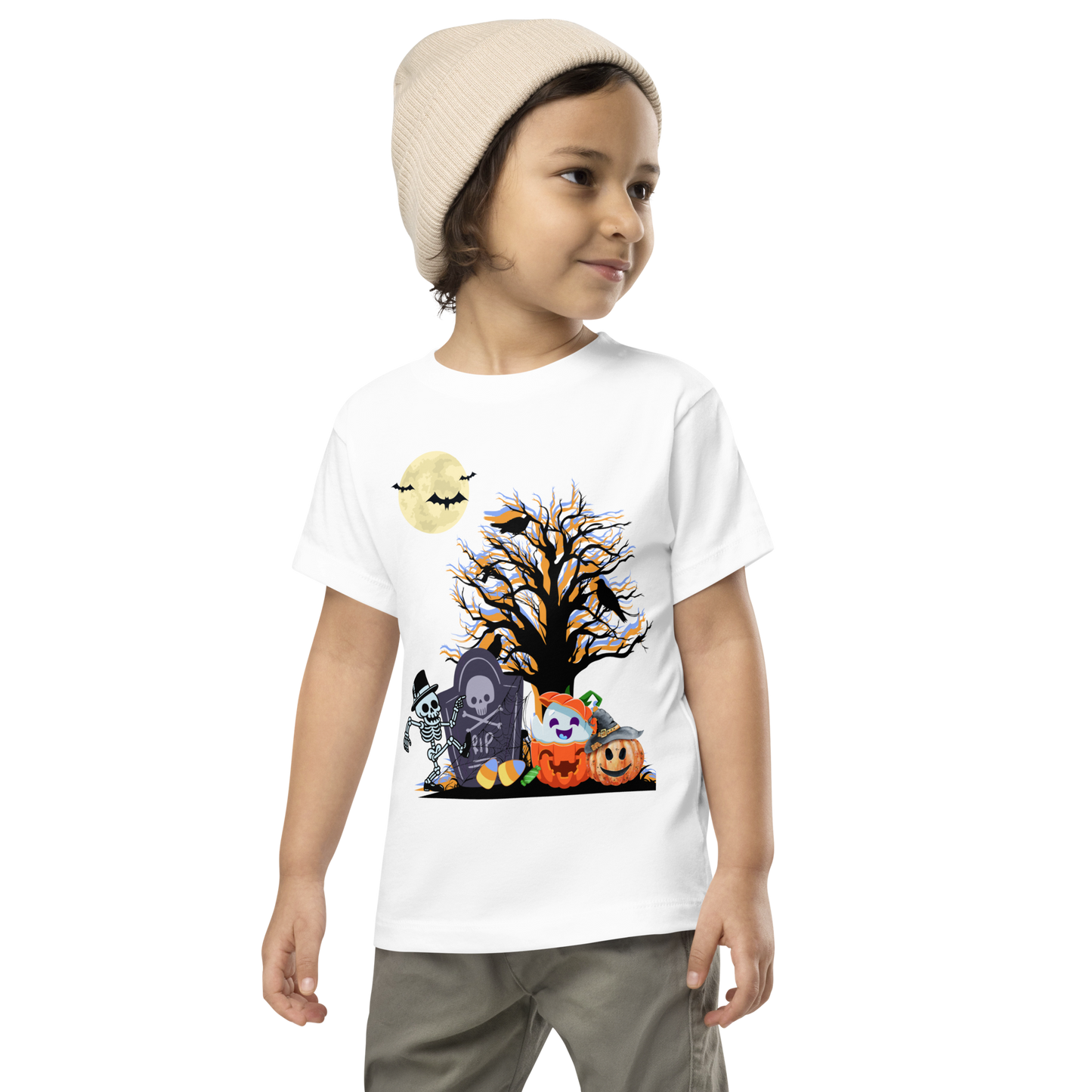 Spooky Time Toddler Short Sleeve Tee