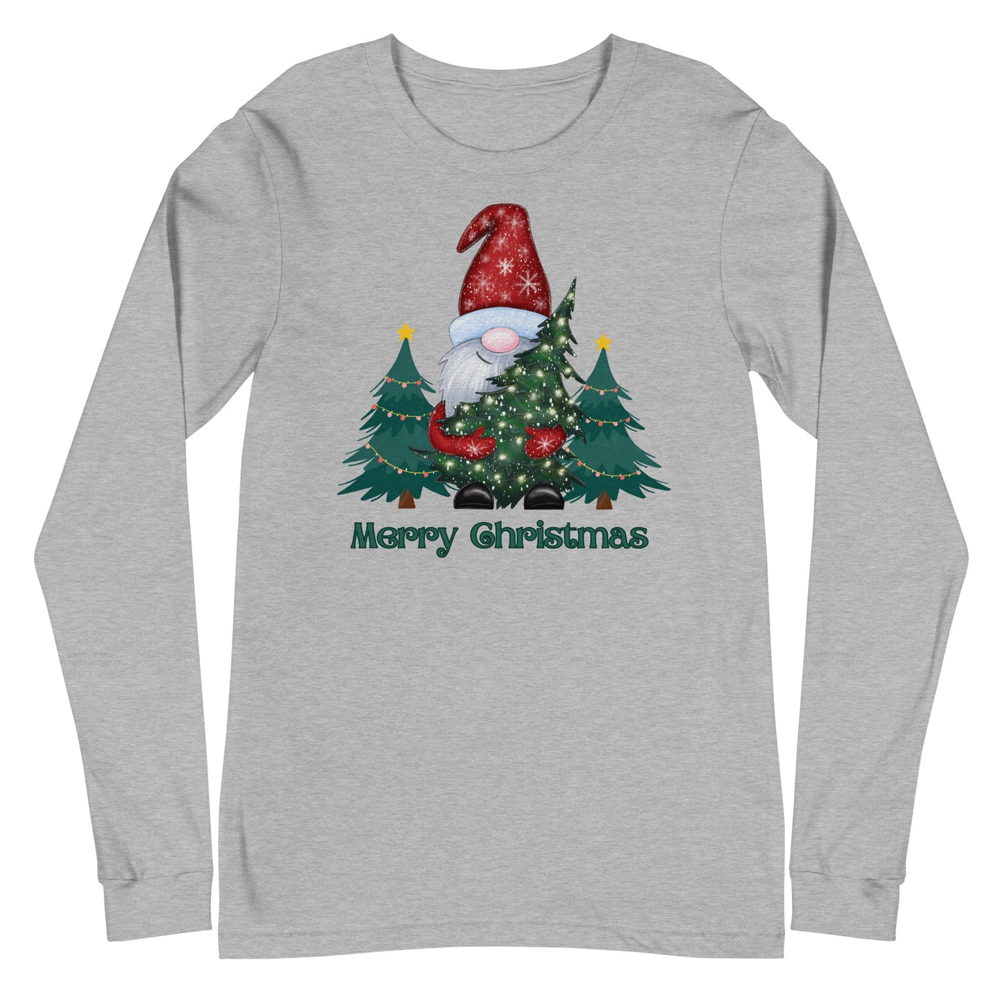 Merry Christmas Elf Long Sleeve Tee