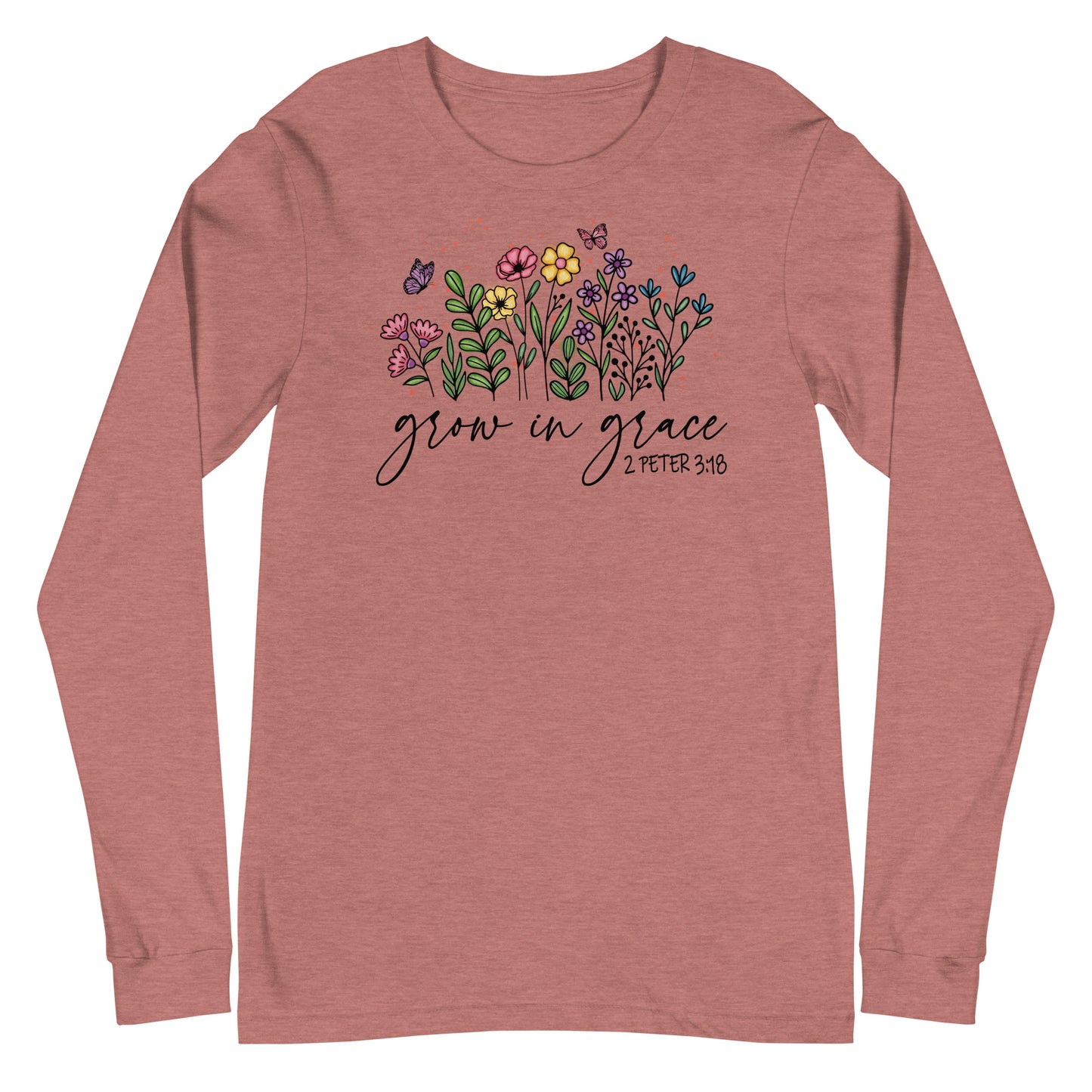 Grow in Grace Long Sleeve T-shirt