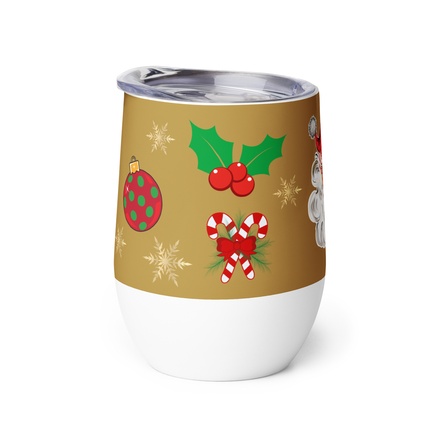 Tumbler Wine, Jolly Time - Gold