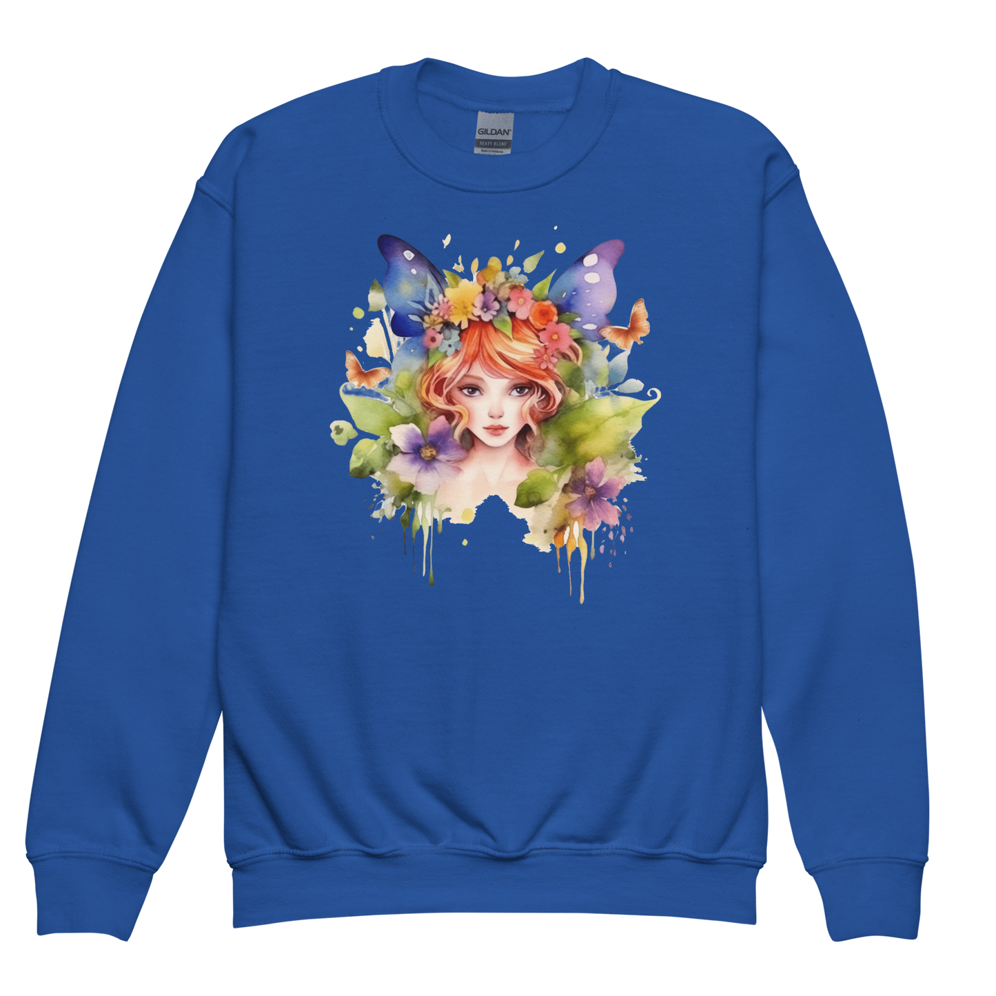 Fairy Whispering Youth crewneck sweatshirt