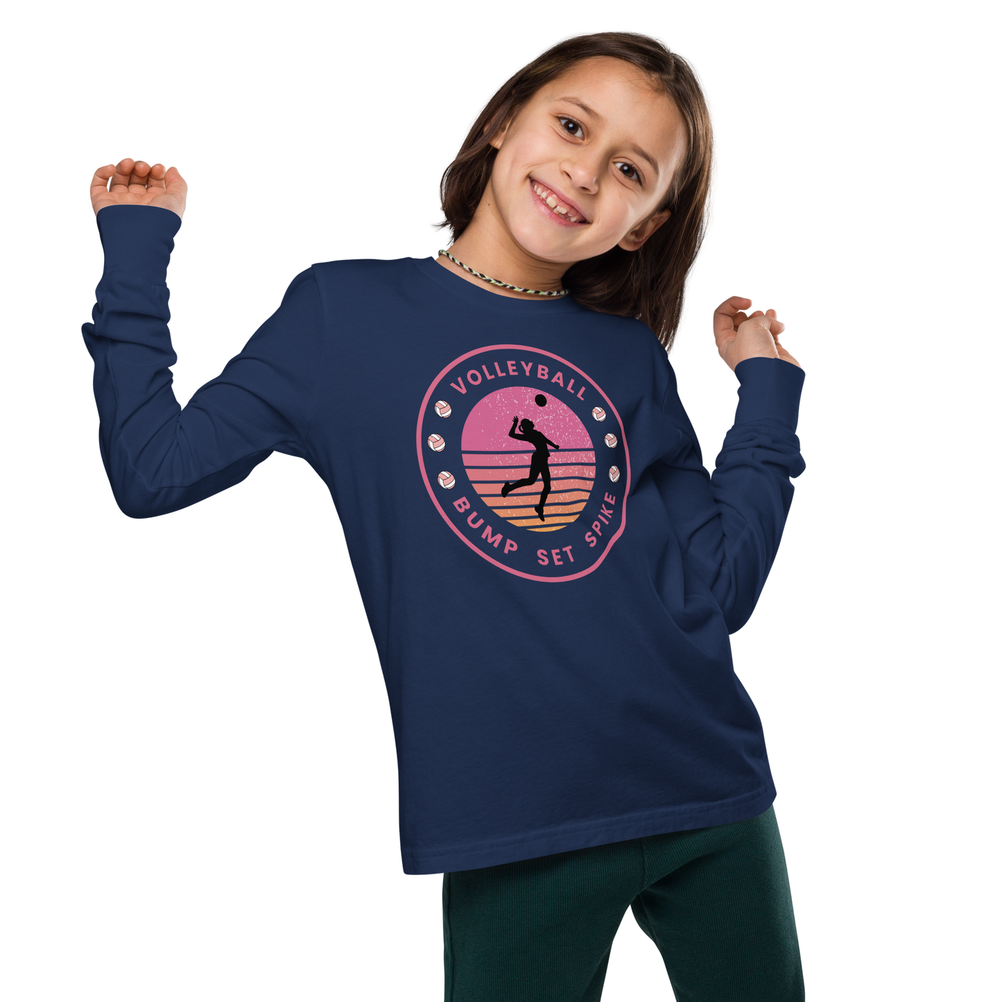 Volleyball Lover Youth long sleeve tee