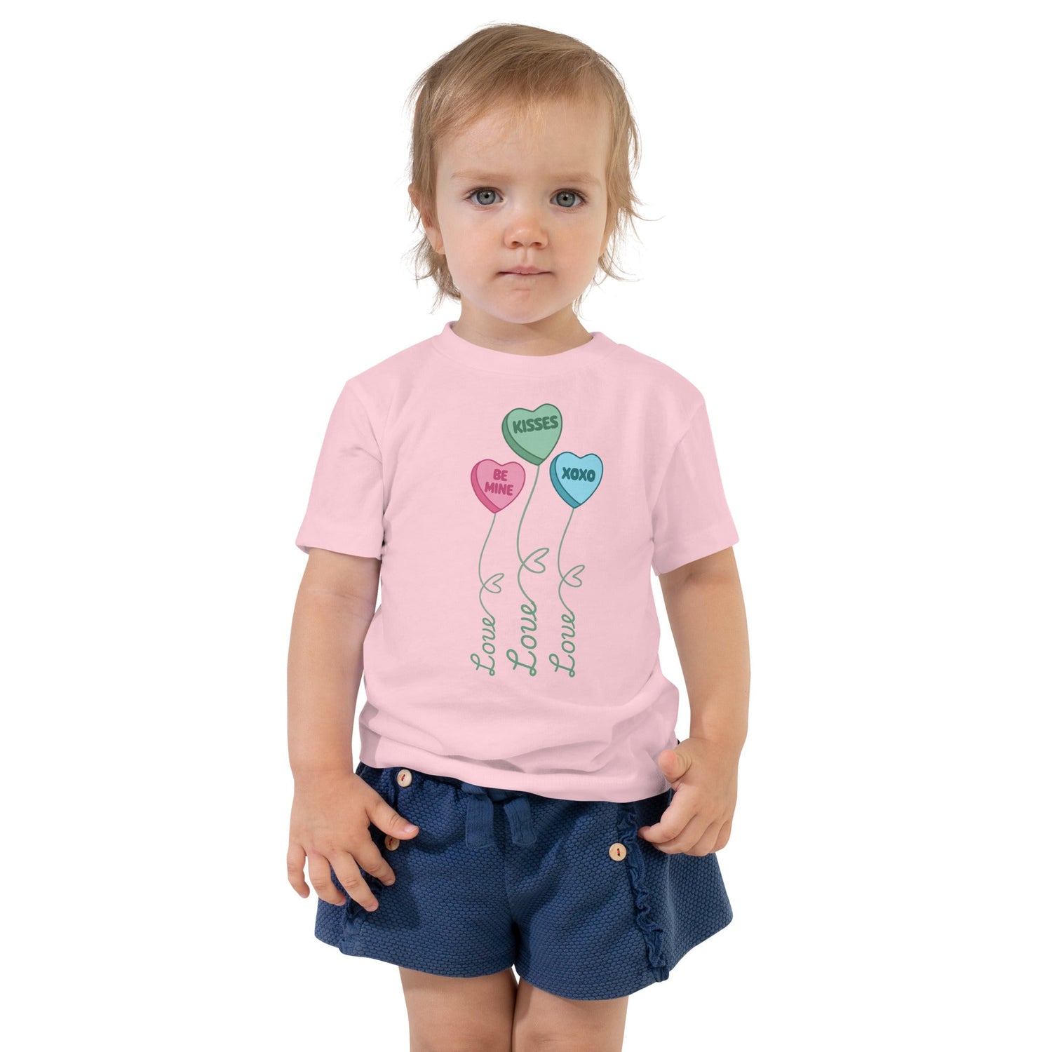 Toddler Valentine's Day Short Sleeve T-shirts