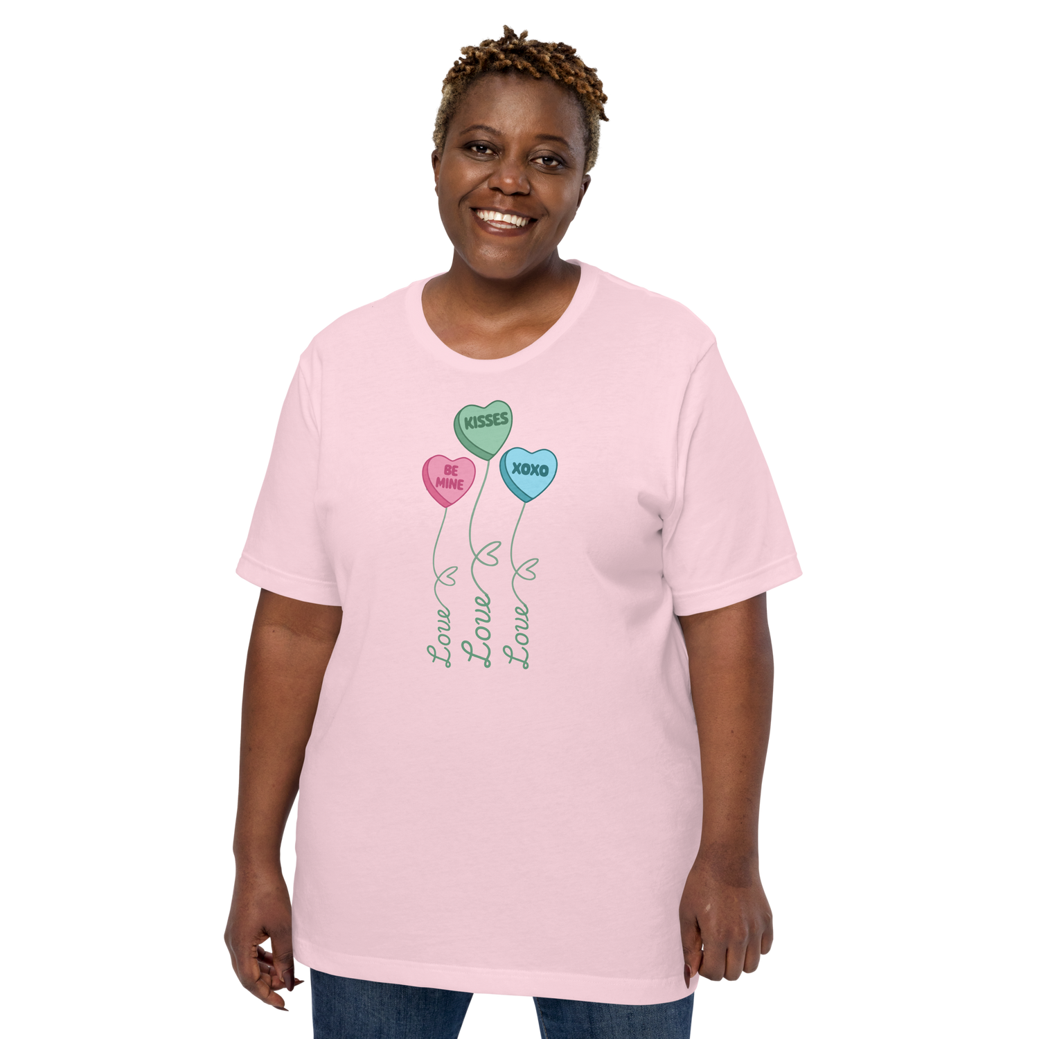 Adult Valentines Day Short Sleeve Shirts