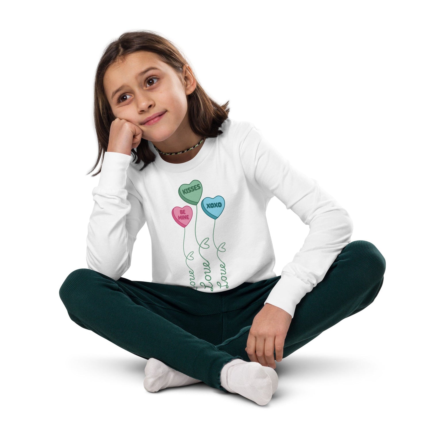 Youth Valentines Day Short Sleeve tees