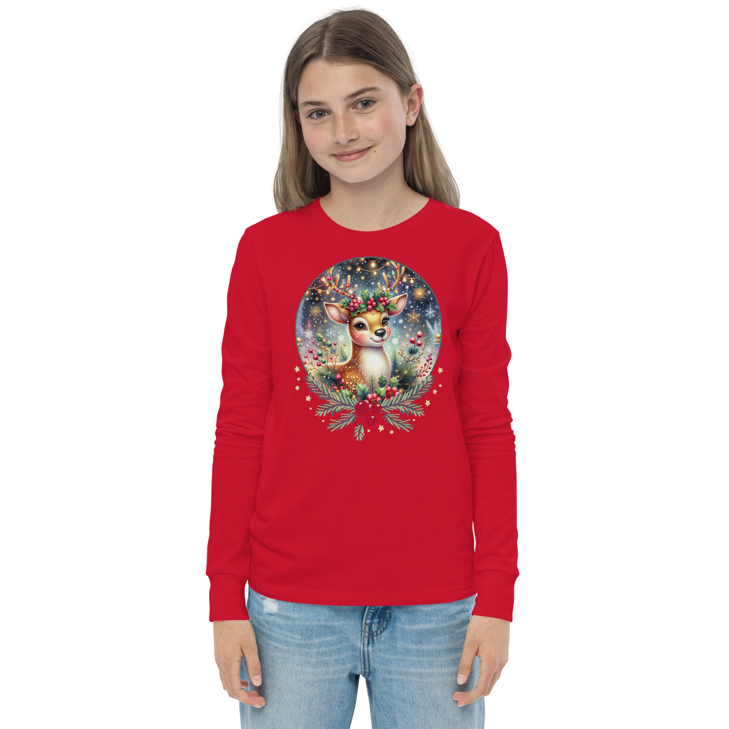 Youth Christmas Long Sleeve T-shirts