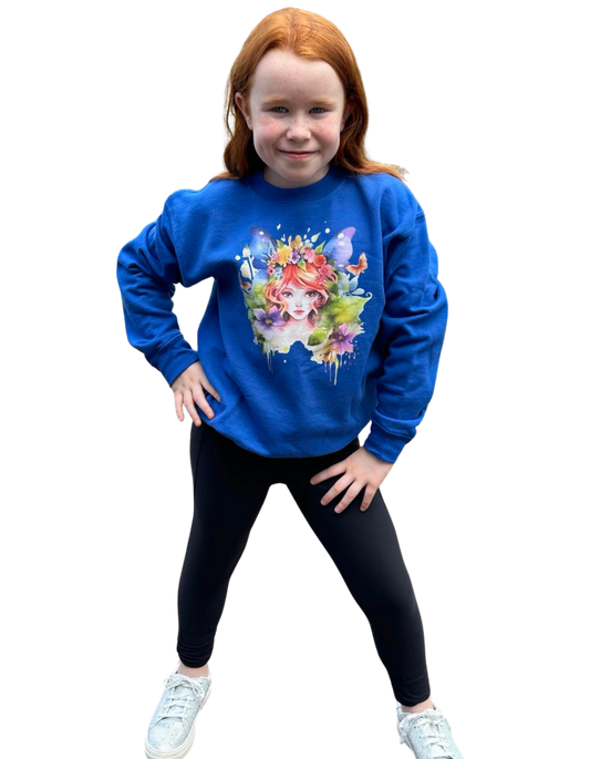 Fairy Whispering Youth crewneck sweatshirt