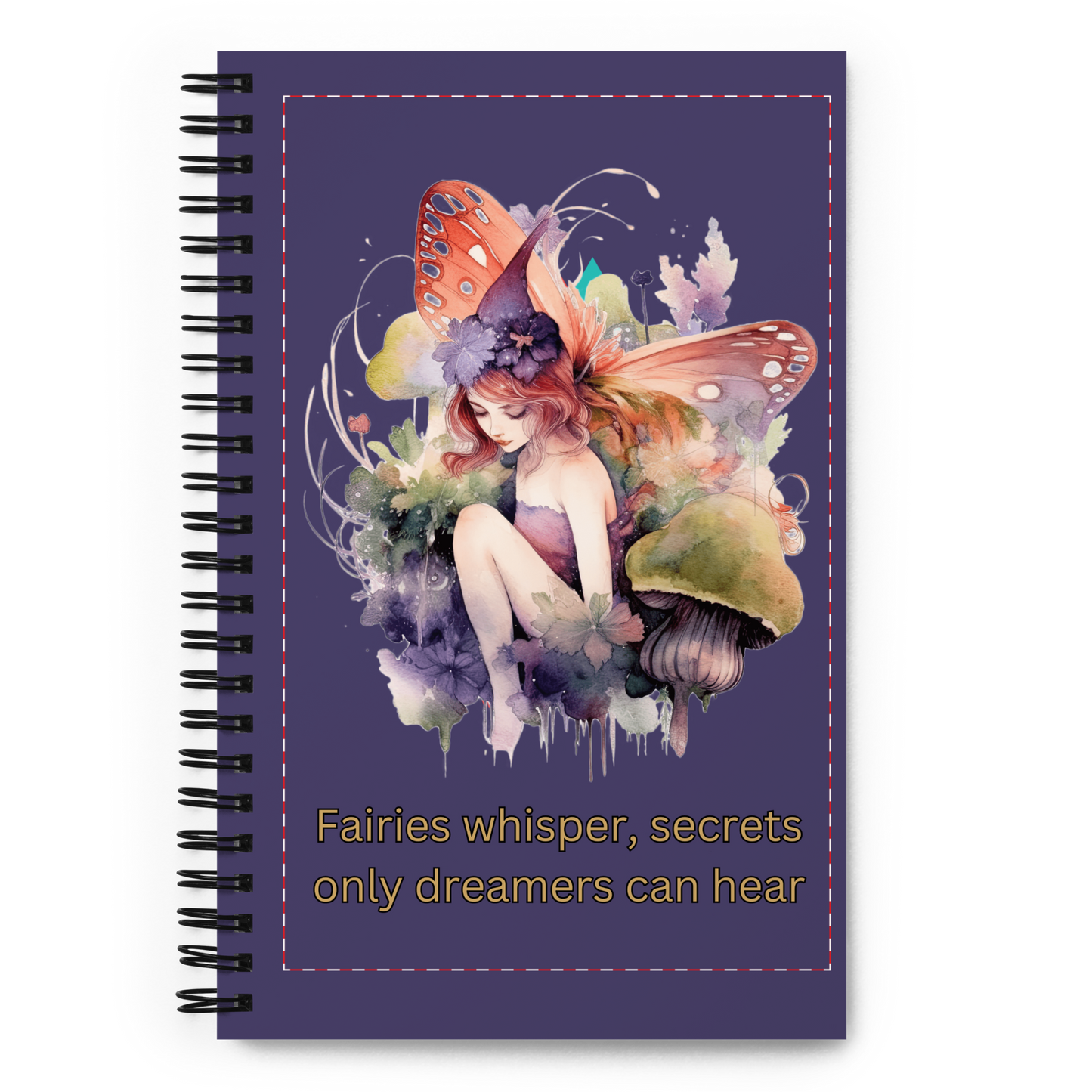 Spiral, Fairy Whispers Notebook