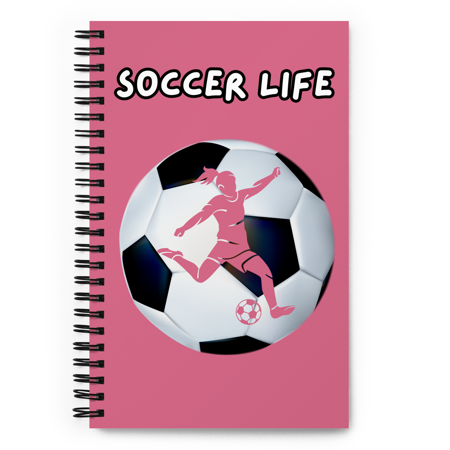 Spiral notebook, Soccer Life