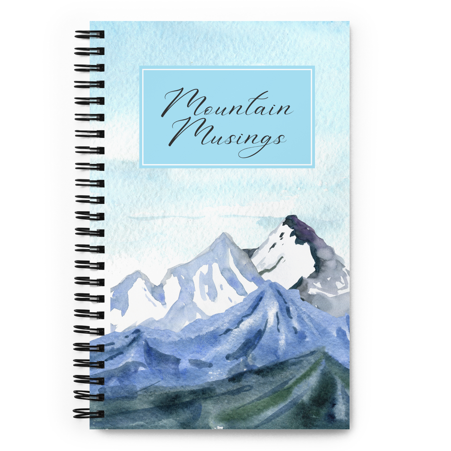 Spiral, Mountain Musings Notebook