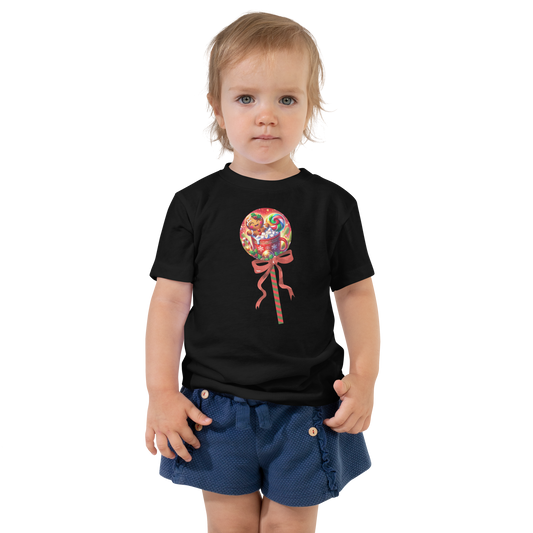 Christmas Hot Chocolate Toddler Short Sleeve Tee