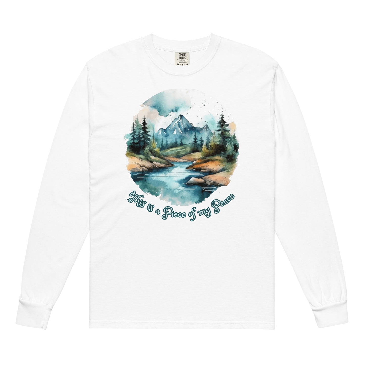 Peaceful Mountain Universal Long Sleeve Tee