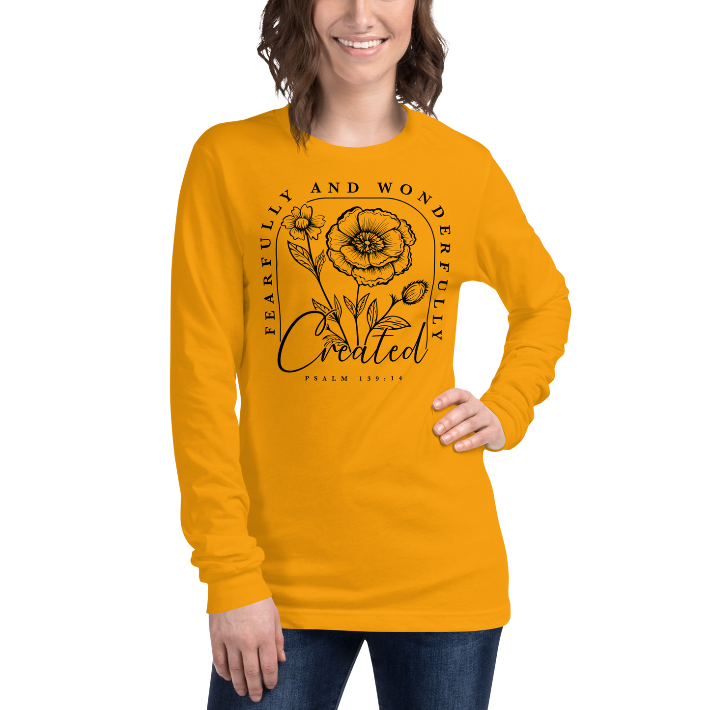 Fearfully and Wonderfully Long Sleeve Unisex T-shirt