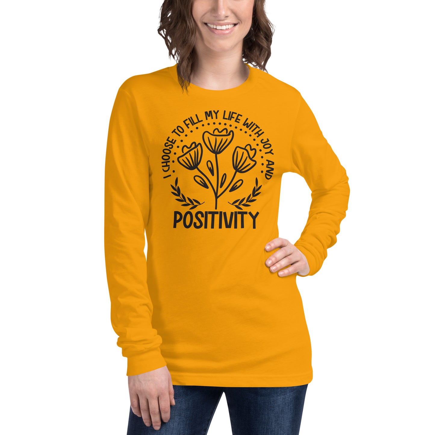 Positivity Long Sleeve Tee