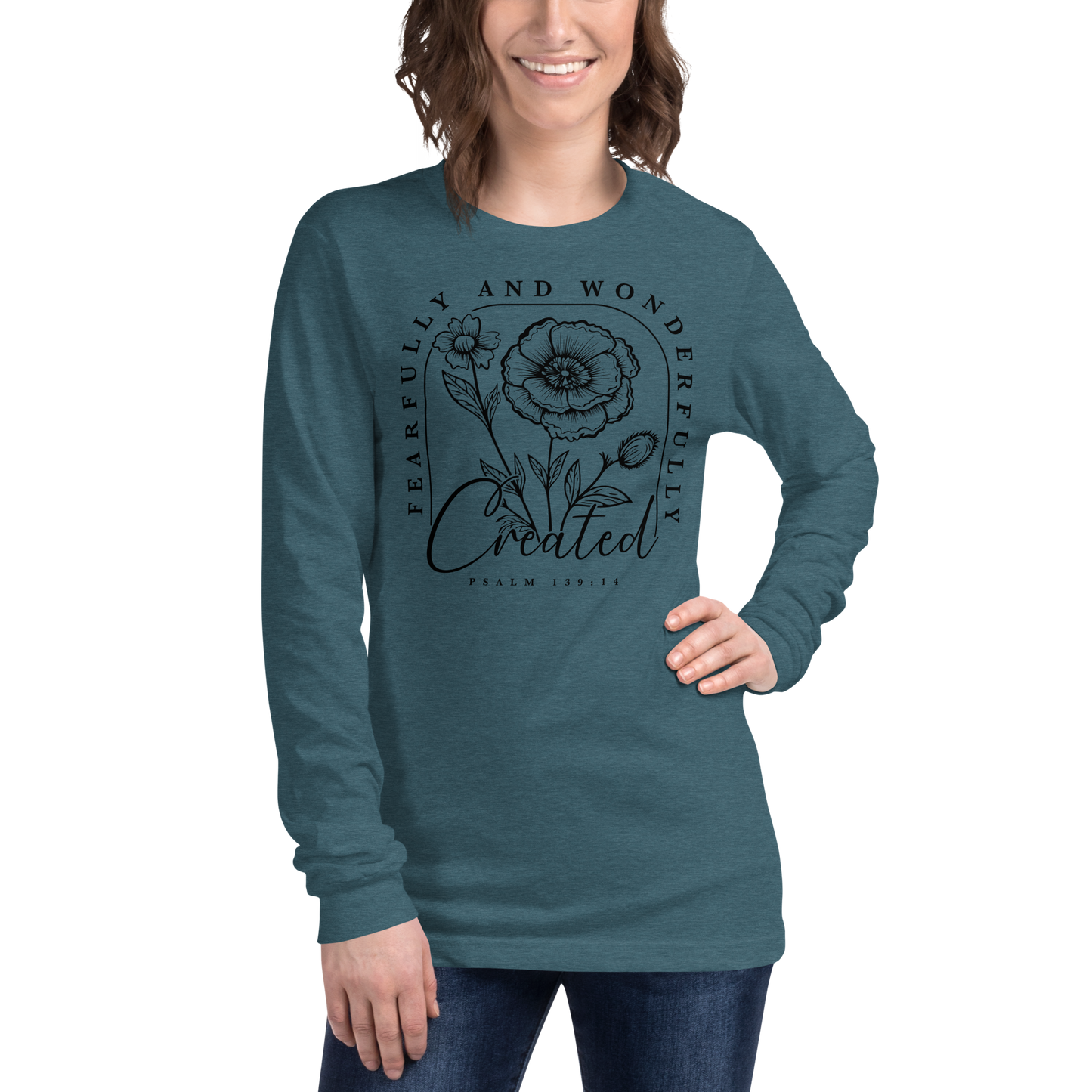 Fearfully and Wonderfully Long Sleeve Unisex T-shirt