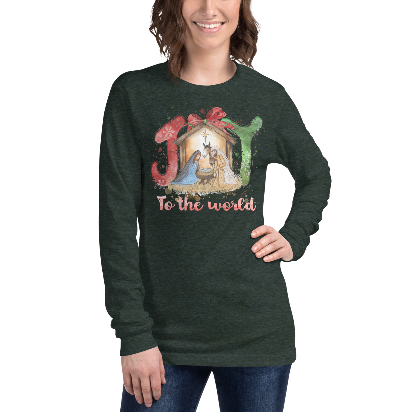 Joy To World Unisex Long Sleeve Tee