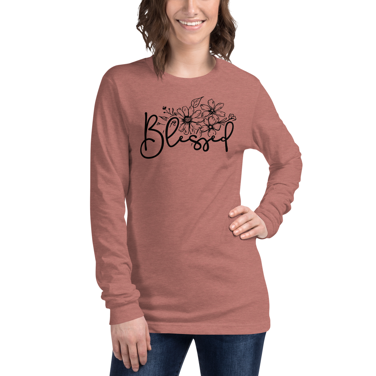 The, Blessed Long Sleeve Unisex T-shirt