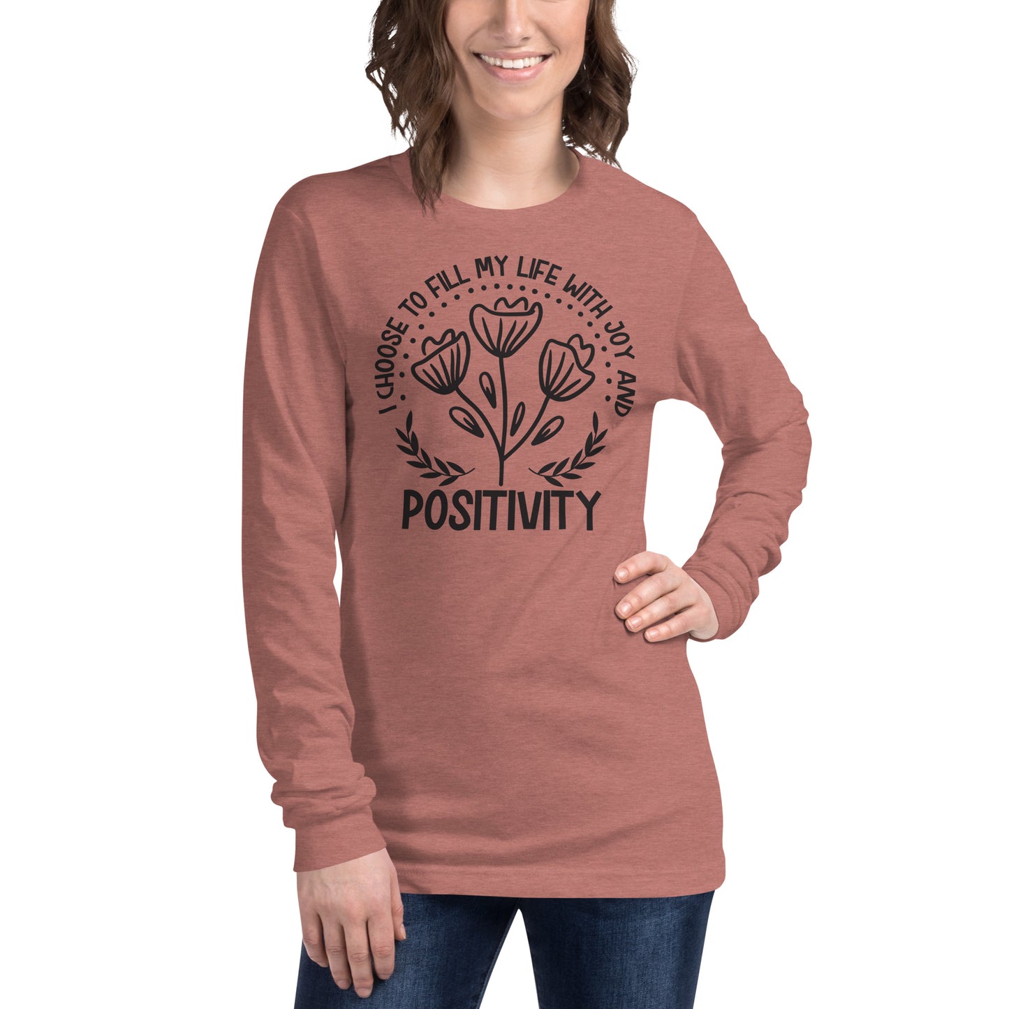 Positivity Long Sleeve Tee