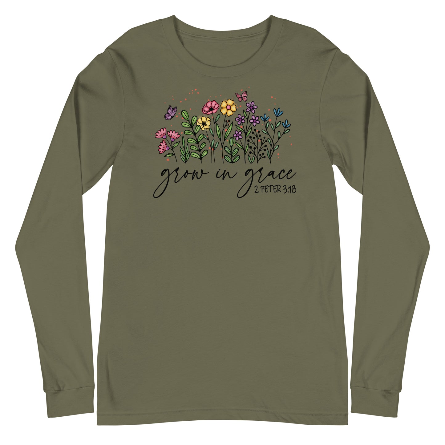 Grow in Grace Long Sleeve T-shirt