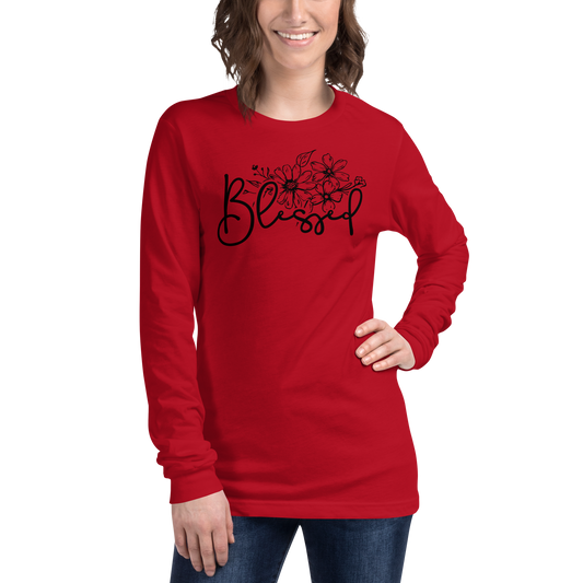 The, Blessed Long Sleeve Unisex T-shirt