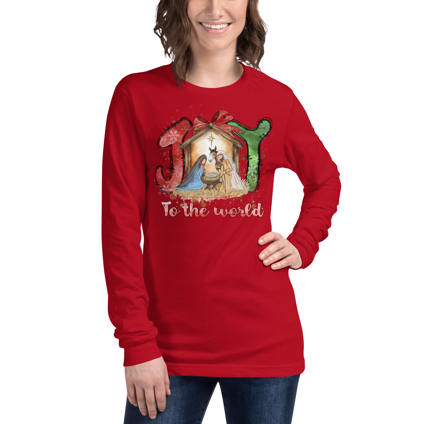 Joy To World Unisex Long Sleeve Tee