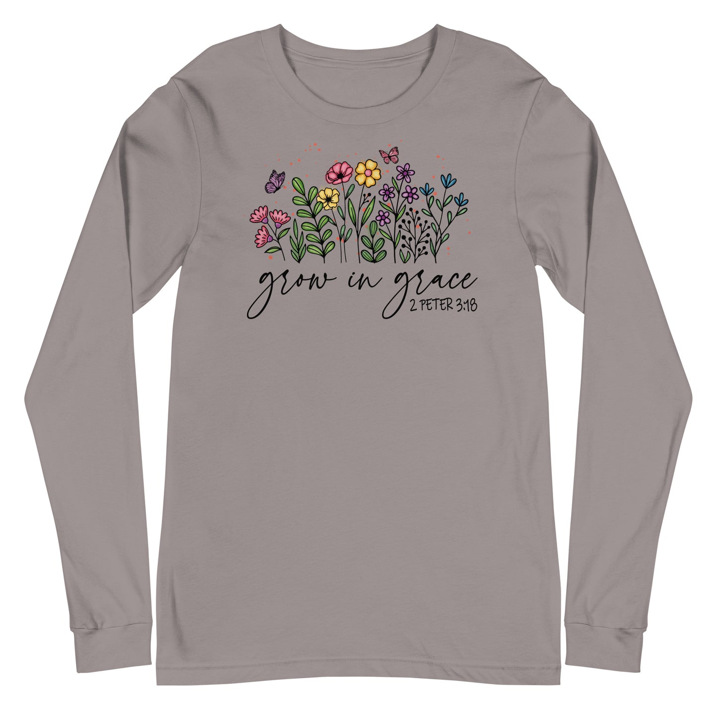 Grow in Grace Long Sleeve T-shirt