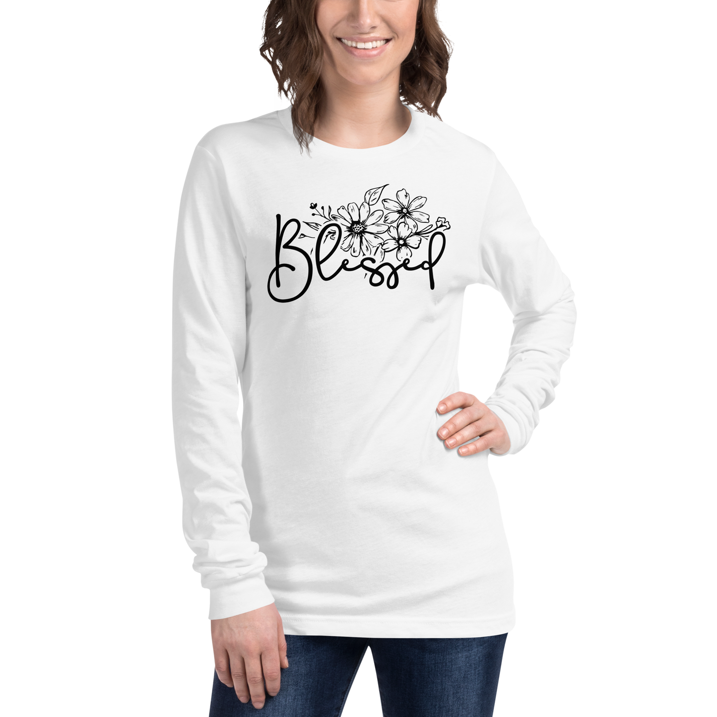 The, Blessed Long Sleeve Unisex T-shirt