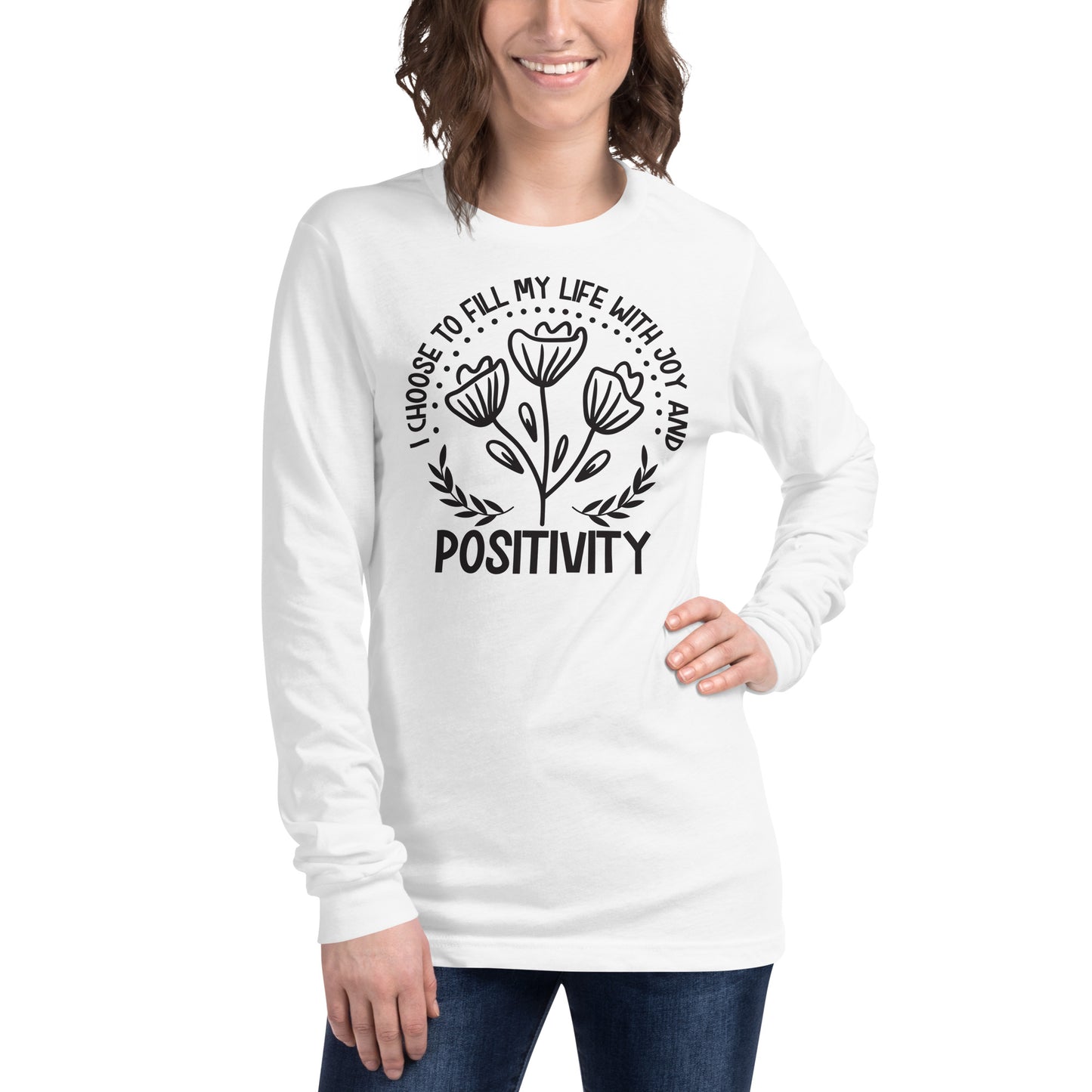 Positivity Long Sleeve Tee