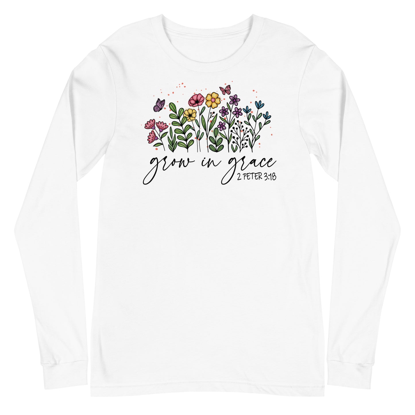 Grow in Grace Long Sleeve T-shirt