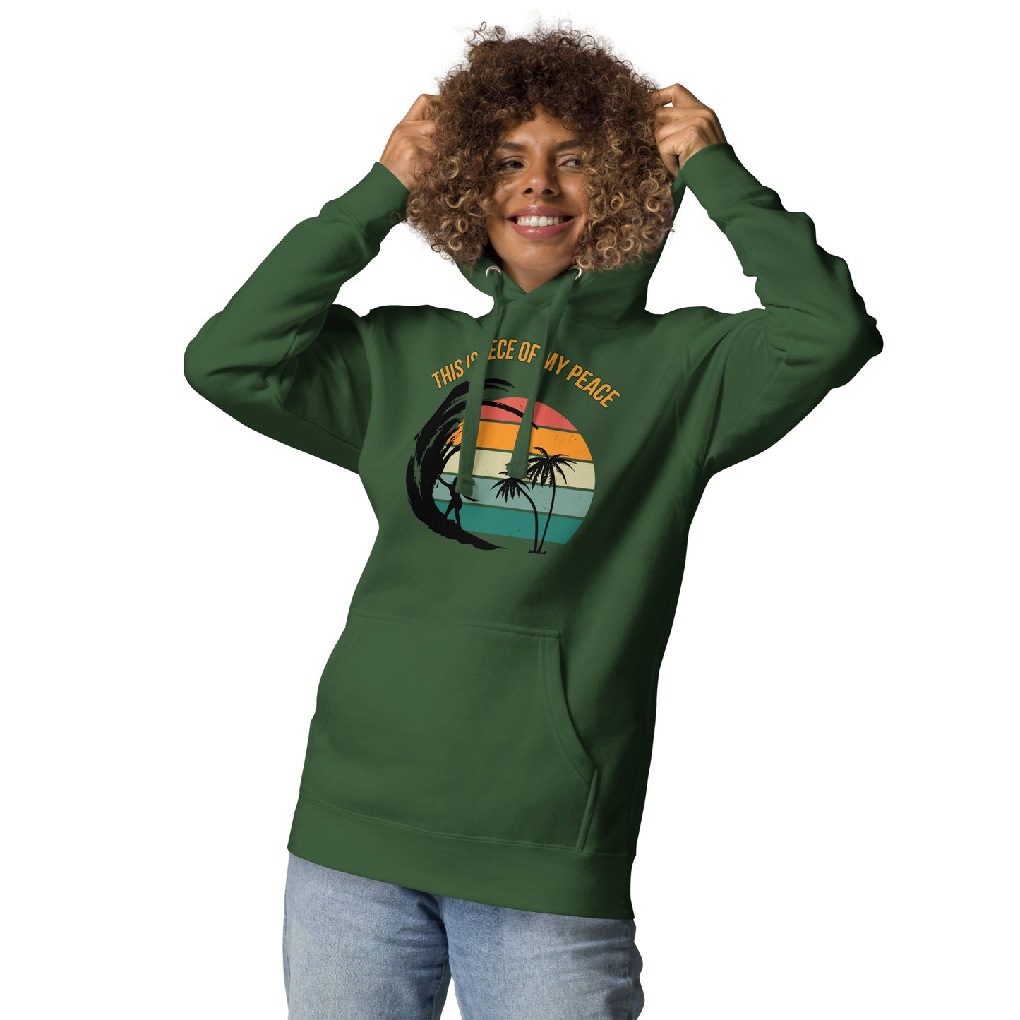 Peacefully Surfing Hoodie