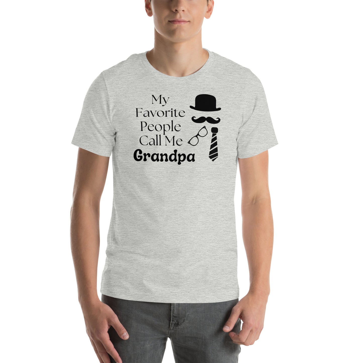 My Favorite People Call Me Grandpa Unisex t-shirt