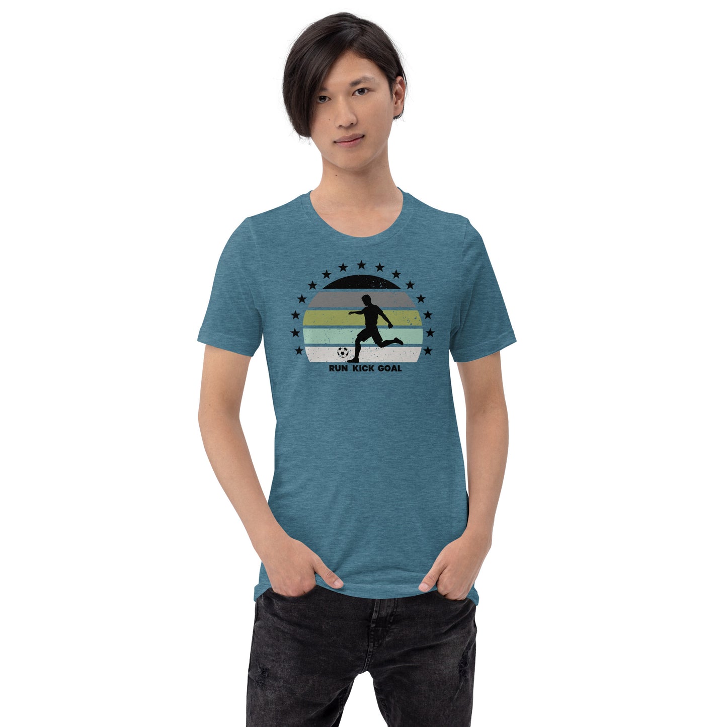 Run Kick Goal t-shirt