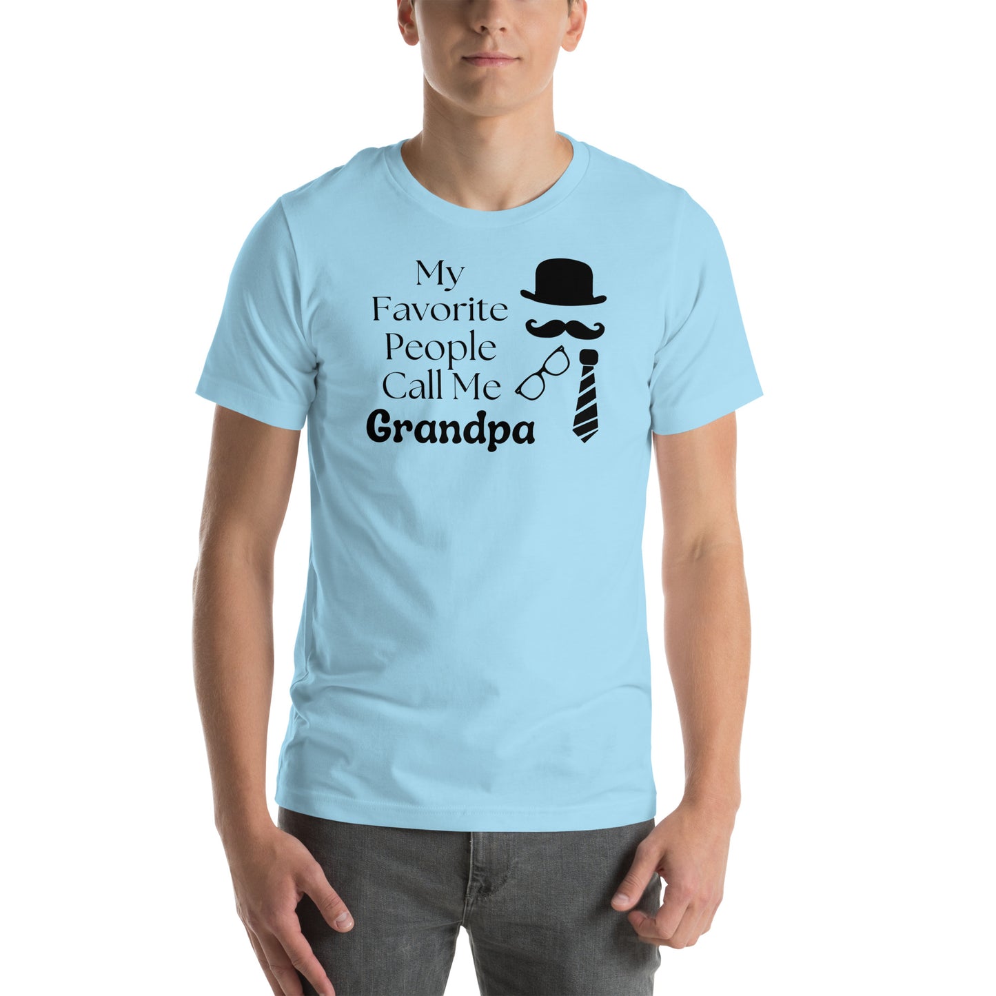 My Favorite People Call Me Grandpa Unisex t-shirt