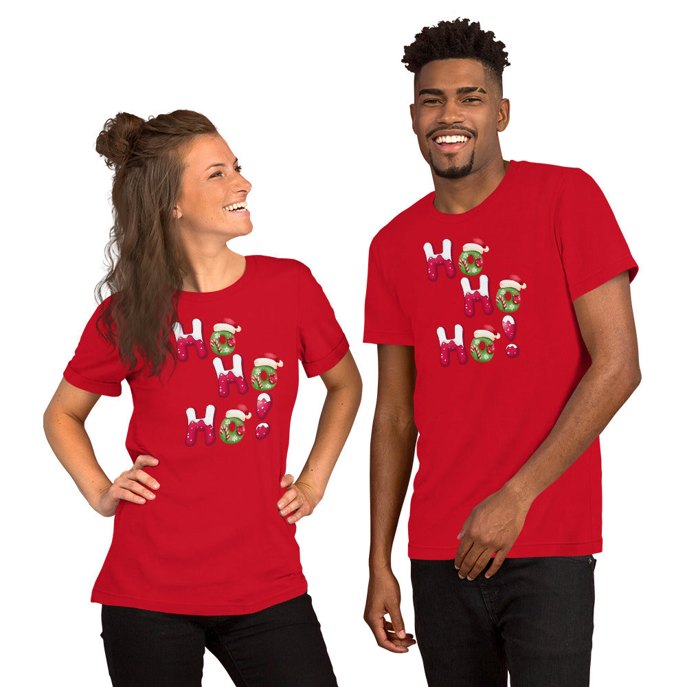 Ho Ho Ho Unisex t-shirt