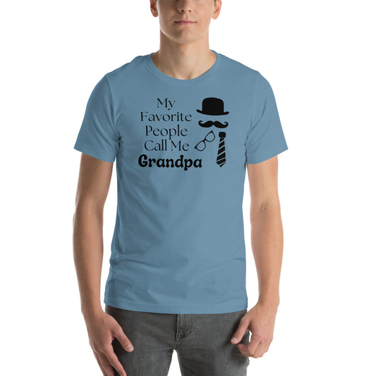 My Favorite People Call Me Grandpa Unisex t-shirt