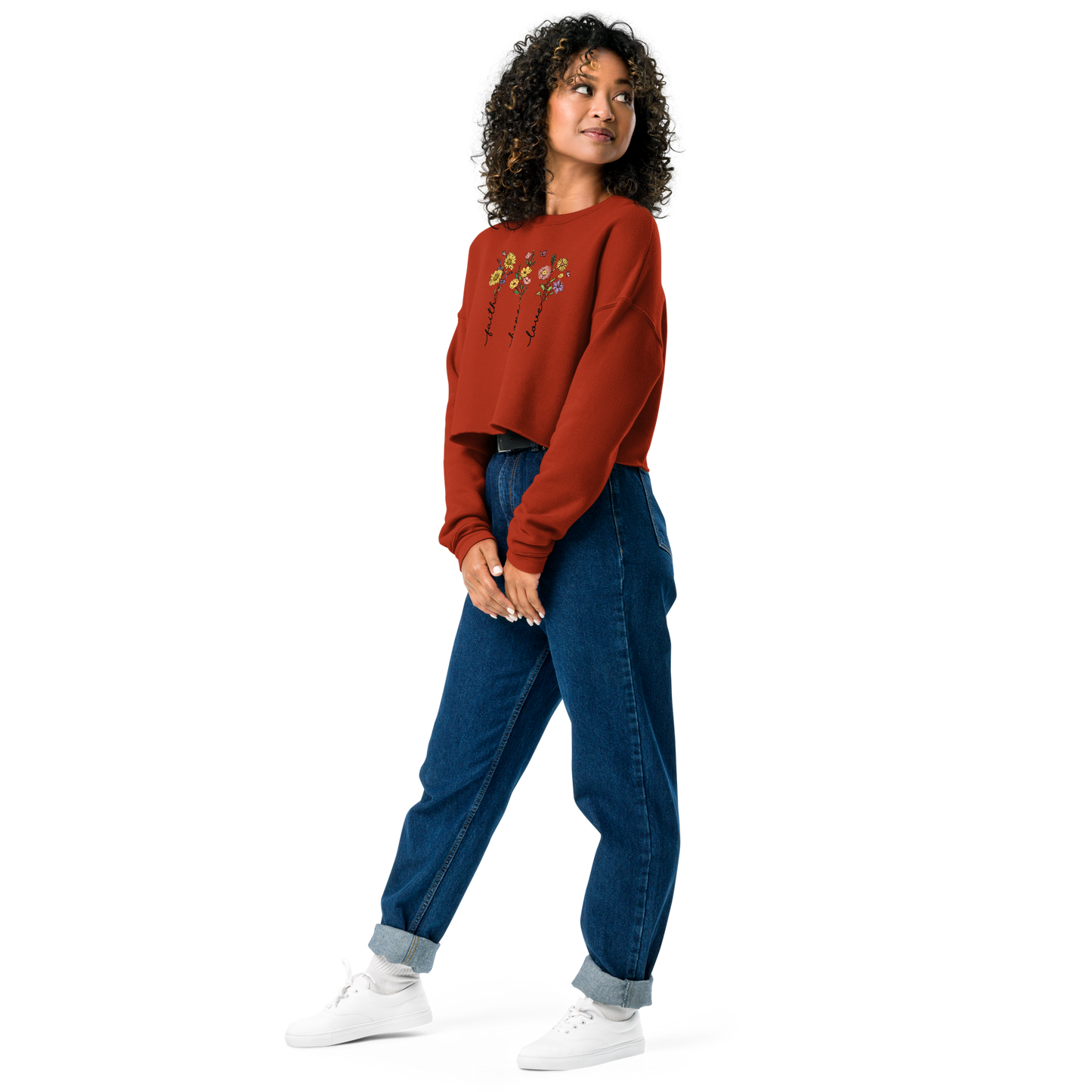 Grow in Grace Crop Sweatshirt