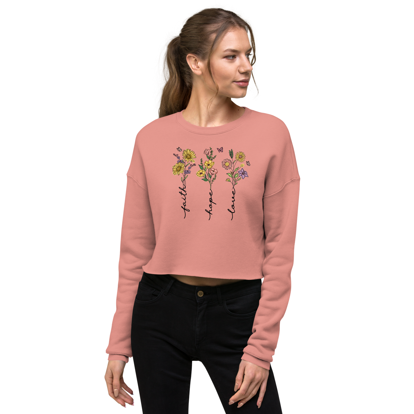 Grow in Grace Crop Sweatshirt