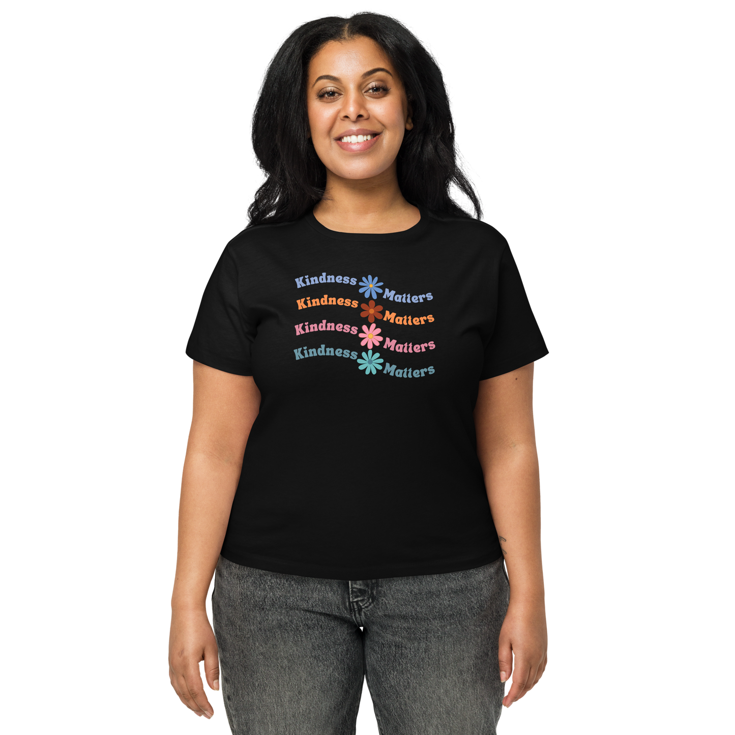 Kindness Matters Waist Length Tee