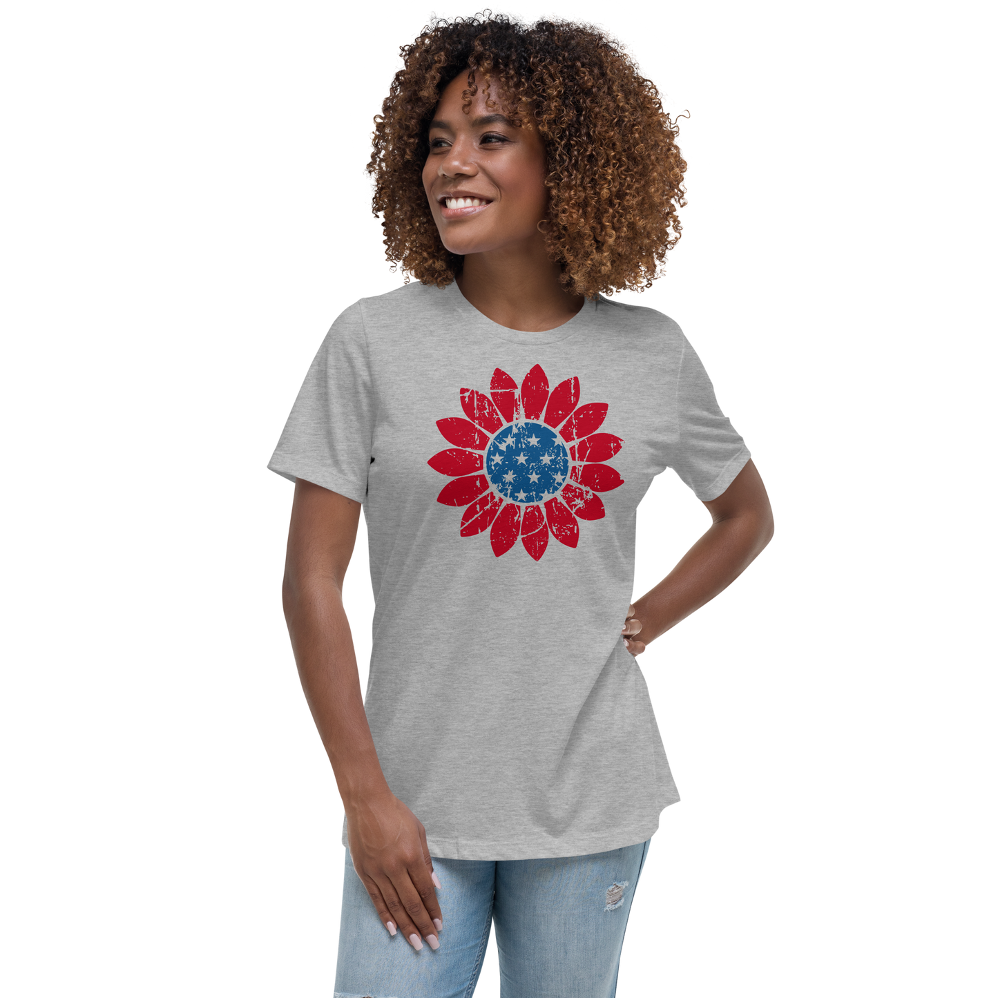 Patriotic Daisy Tee