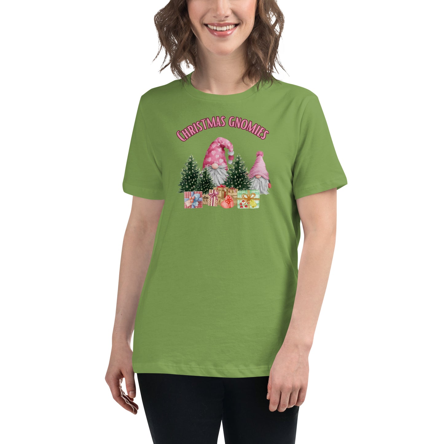 Christmas with my Gnomies Women's Relaxed T-Shirt