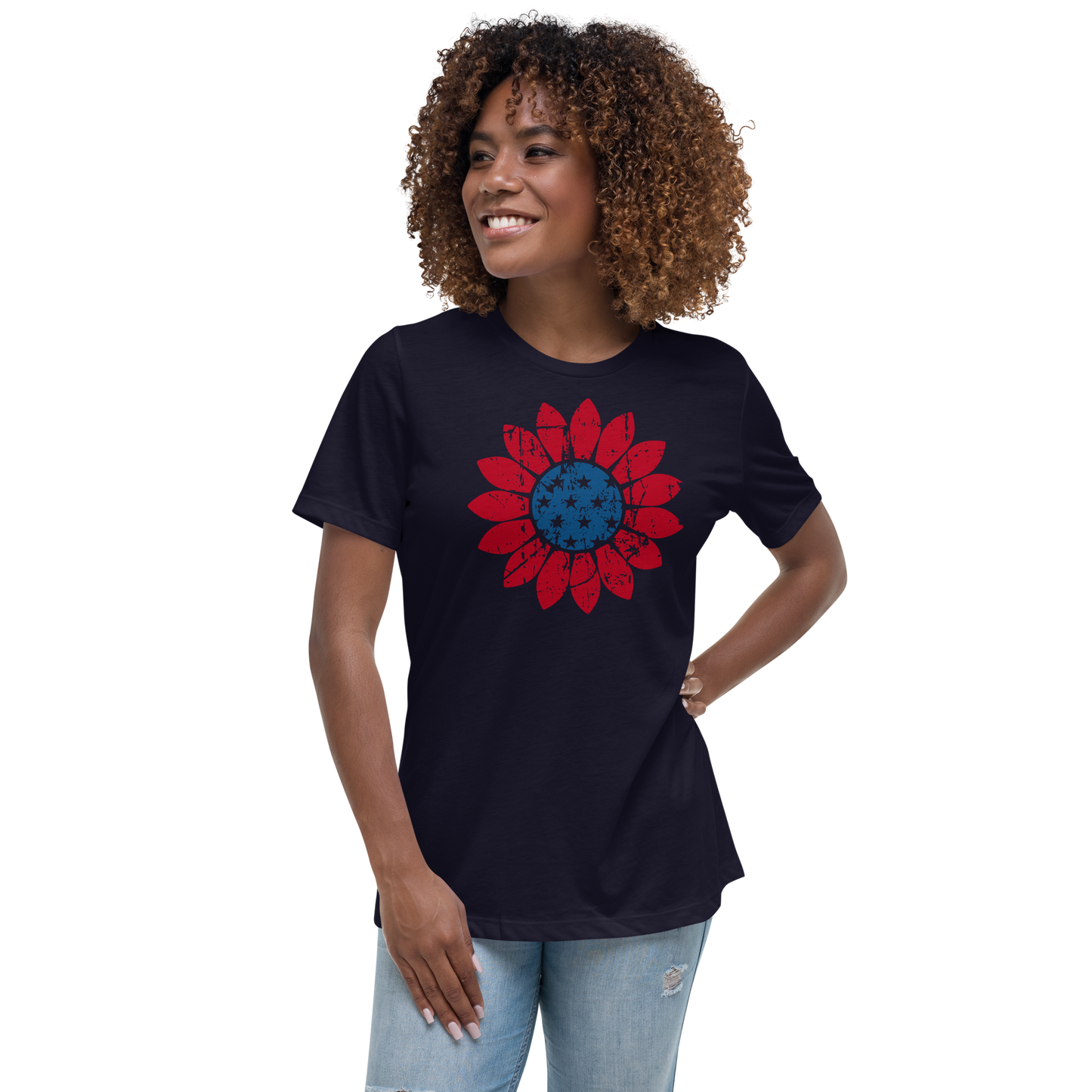 Patriotic Daisy Tee