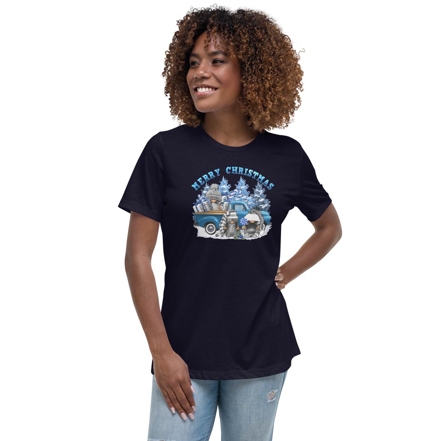 Gnome for the Holidays Women's Relaxed T-Shirt