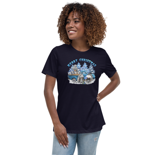 Gnome for the Holidays Women's Relaxed T-Shirt