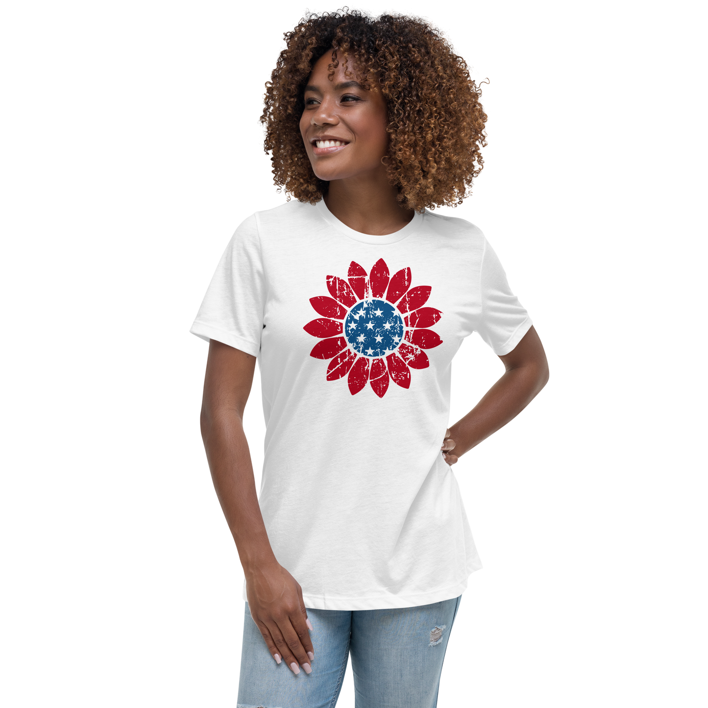 Patriotic Daisy Tee