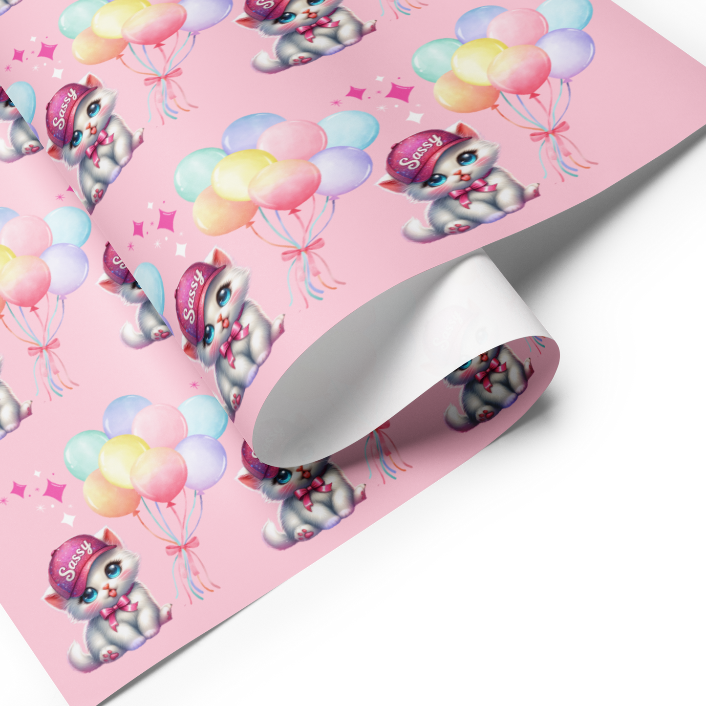 Birthday Girl Wrapping paper sheets