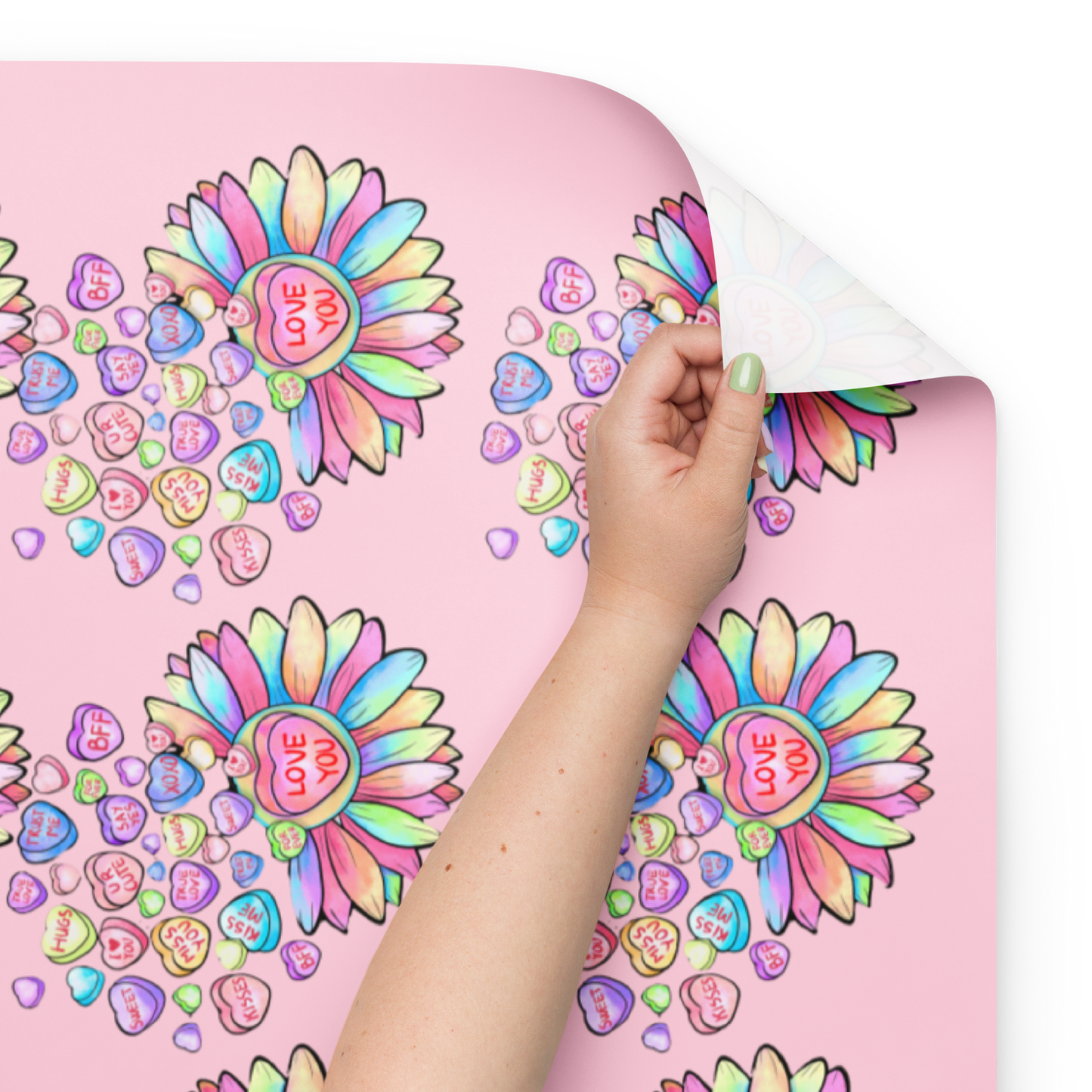 Be Mine Wrapping paper sheets