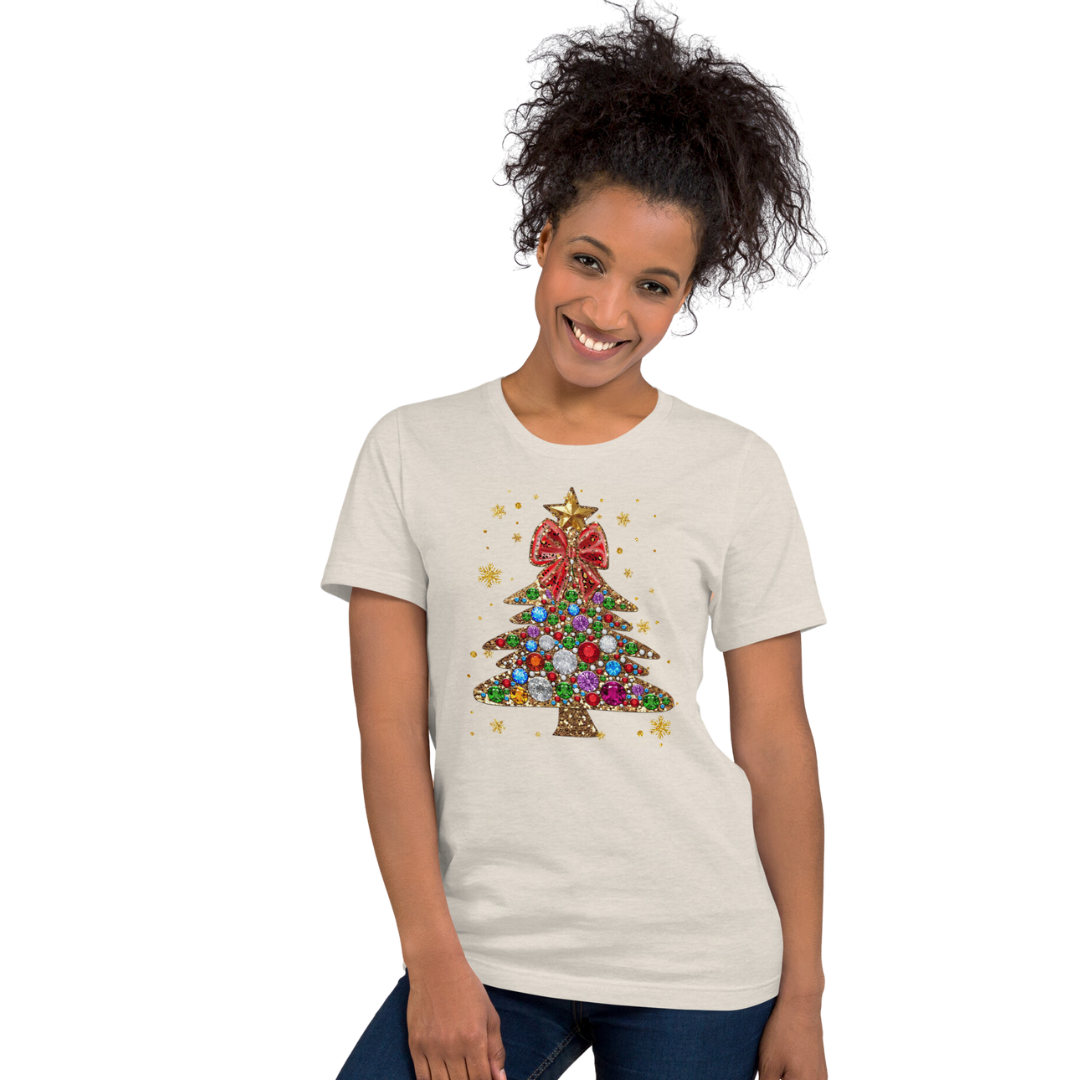 Sparkle Tree Unisex t-shirt