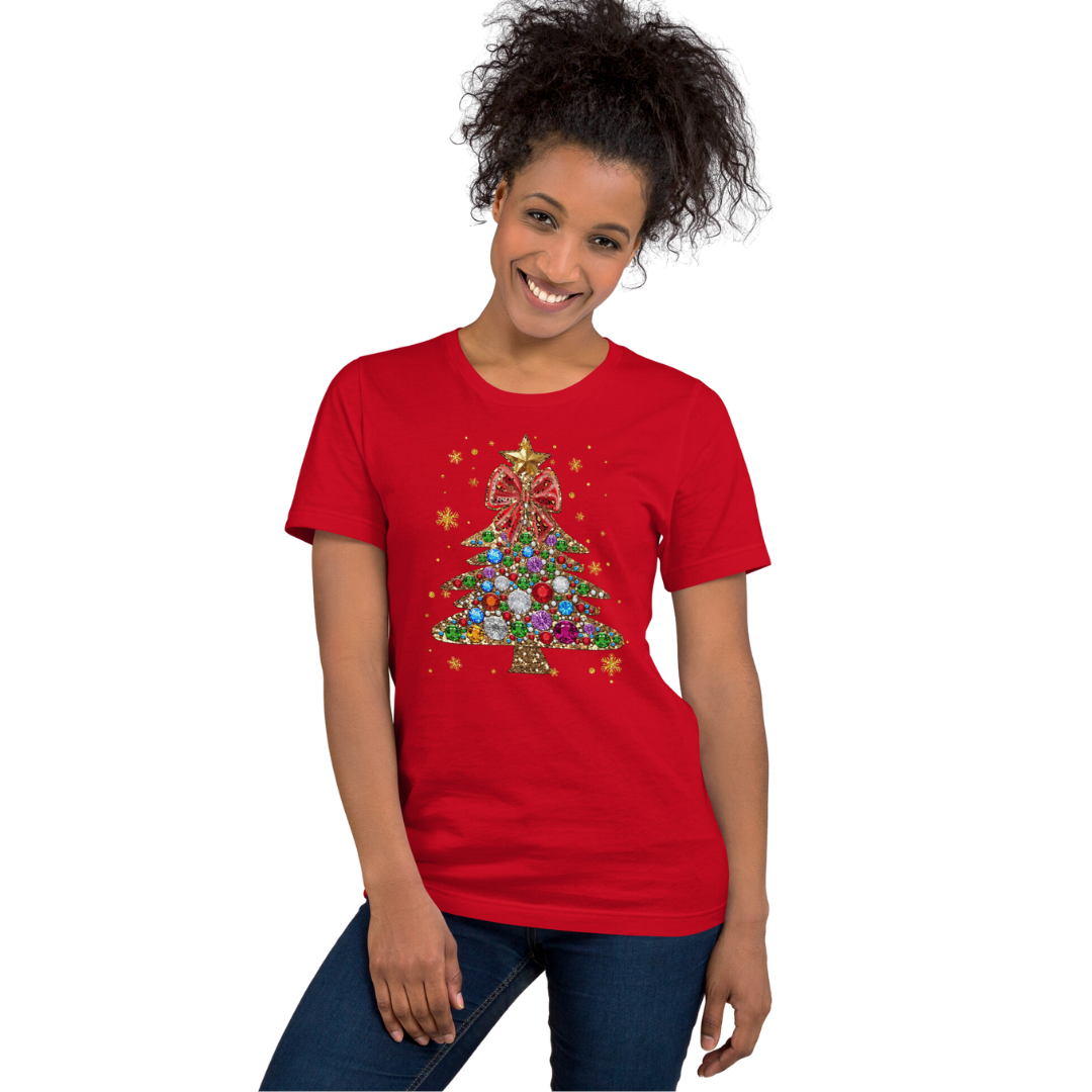 Sparkle Tree Unisex t-shirt