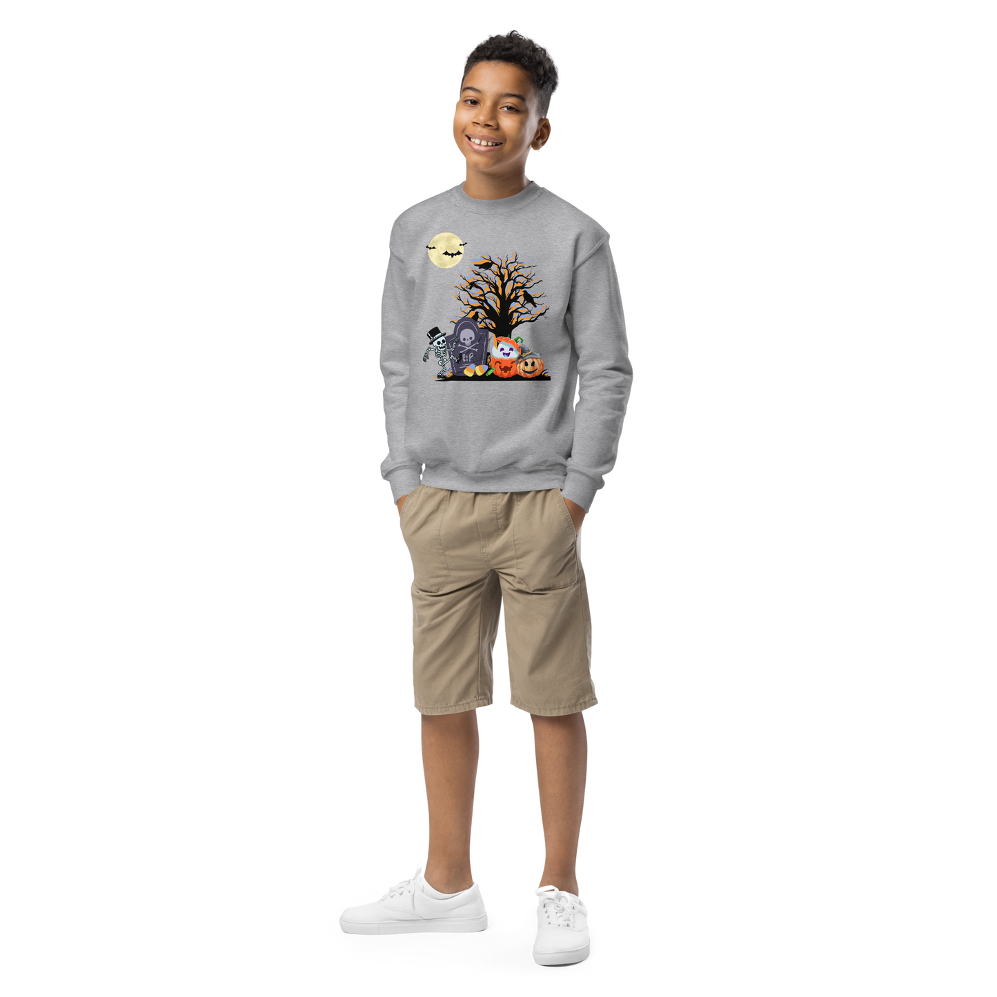 Spooky Time Youth Sweatshirt